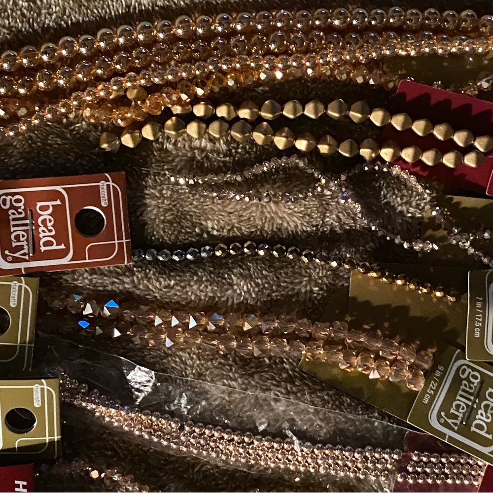 Glass and Czech Beads - Picture 3 of 4